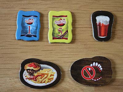 Pints of Blood - Chipsmarker, Biermarker und Pubteller