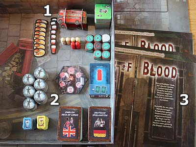 Pints of Blood - Spielmaterial