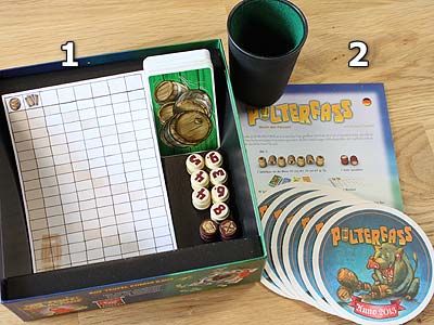 Polterfass - Spielmaterial