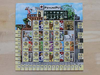 PsychoPet - Spielplan