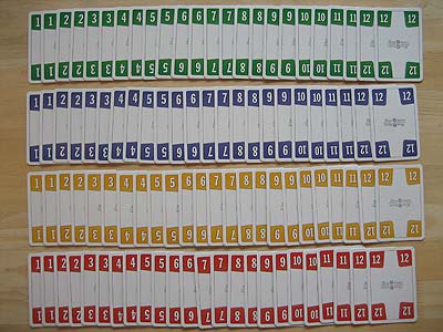 Phase 10 Master - Zahlenkarten