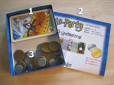 Pingu-Party - Spielmaterial