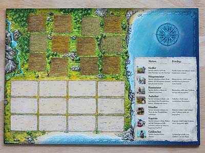 Puerto Rico - Limitierte Jubiläumsausgabe - Spielplan