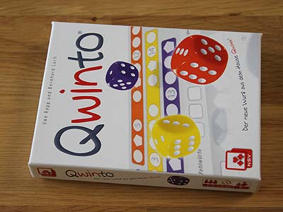 Qwinto - Spielbox
