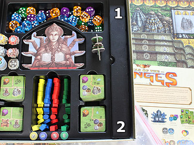Rajas of the Ganges - Spielmaterial