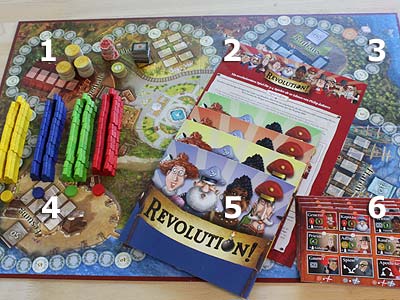 Revolution! - Spielmaterial