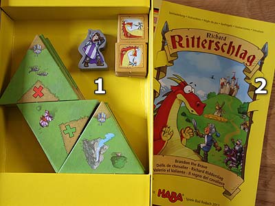 Richard Ritterschlag - Spielmaterial