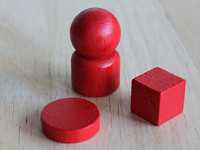 Rise of Empires - Allianz-Spielstein, Aktionsscheibe und Spielstein