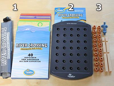 River Crossing - Spielmaterial