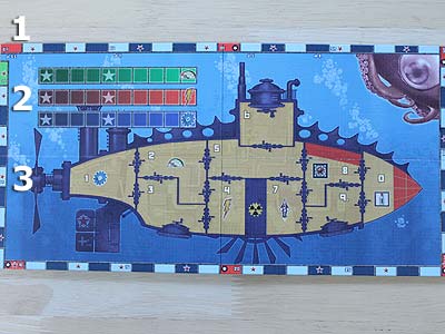 Roter November - Spielbrett