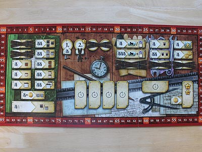 Russian Railroads - Spielplan für 2 Personen