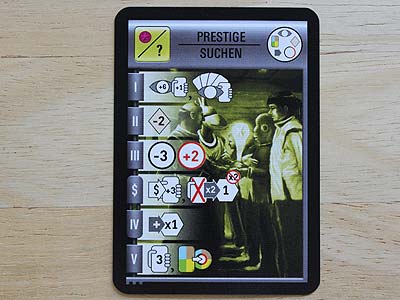 Race for the Galaxy - Auf der Schwelle zum Krieg - Aktionskarte Prestige | Suchen