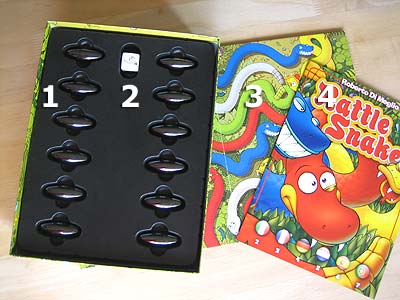Rattle Snake - Spielmaterial