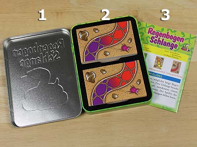 Regenbogenschlange - Jubiläumsedition - Spielmaterial