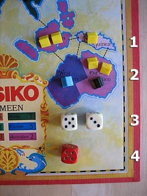 Risiko - Spielablauf: Kampf