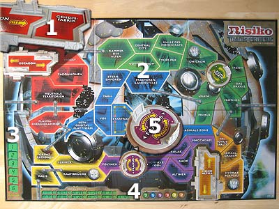 Risiko Transformers - Spielplan