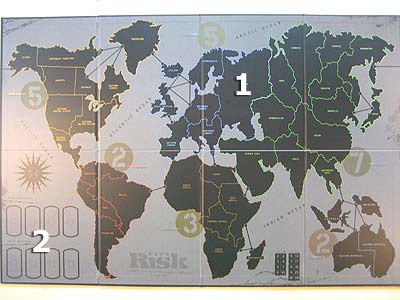 Risk Black Ops - Gameboard