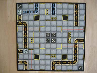Robo Rally - Beispiel-Spielfeld