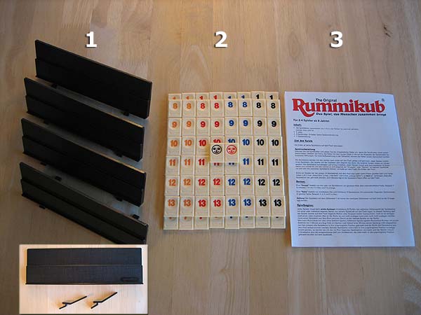 Rummikub - Kompakt - Spielmaterial