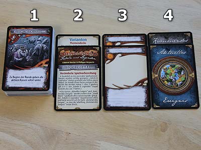 Small World - Fabeln und Legenden - Spielmaterial