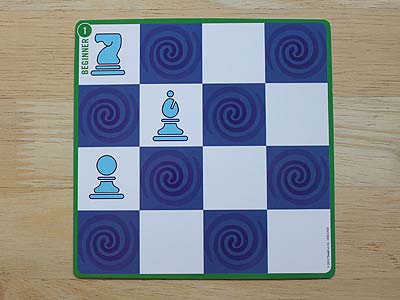 Solitaire Chess - Aufgabenkarte