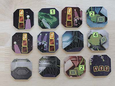 Space Alert - Interne Schadensmarker