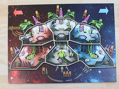 Space Alert - Raumschiffplan