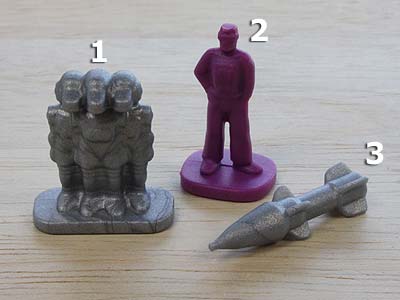 Space Alert - Spielfiguren