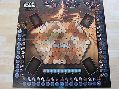 Star Wars - Angriff der Klonkrieger - Spielplan