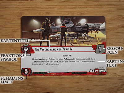 Star Wars - Das Kartenspiel - Grundspiel - Einsatzzielkarten