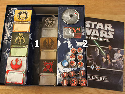 Star Wars - Das Kartenspiel - Grundspiel - Spielmaterial