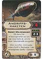 Star Wars X-Wing Miniaturen-Spiel - Erweiterung-Pack - Millennium Falke - Aufwertung - Angriffsraketen