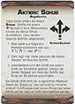 Star Wars X-Wing Miniaturen-Spiel - Erweiterung-Pack - Millennium Falke - Regelkarte - Aktion Schub