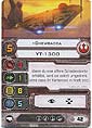 Star Wars X-Wing Miniaturen-Spiel - Erweiterung-Pack - Millennium Falke - Schiffskarte - Chewbacca