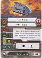 Star Wars X-Wing Miniaturen-Spiel - Erweiterung-Pack - Millennium Falke - Schiffskarte - Han Solo