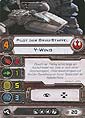Star Wars X-Wing Miniaturen-Spiel - Erweiterung-Pack - Y-Wing - Schiffskarte - Pilot der Grau-Staffel