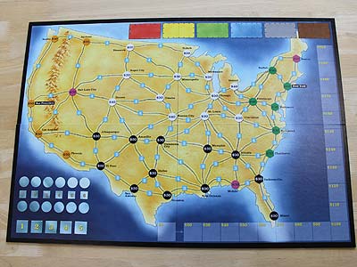 Steel Driver - Spielplan