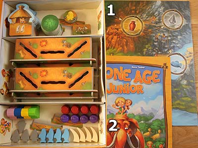 Stone Age Junior - Spielmaterial