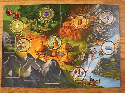 Stone Age Junior - Spielplan