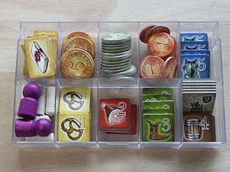 Strasbourg - 10-Fächer-Box von Conrad für die Plättchen