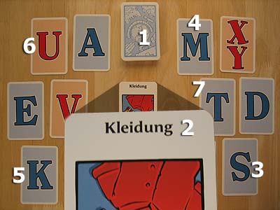 Schnapp, Land, Fluss - Spielvariante