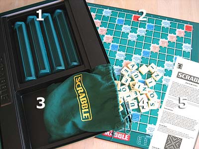 Scrabble - Spielmaterial