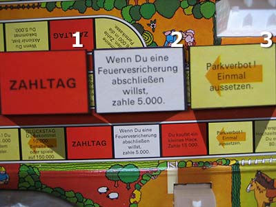 Spiel des Lebens - Spielfelder