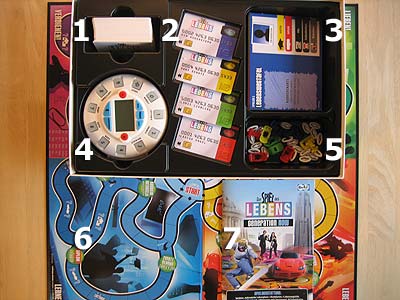 Spiel des Lebens - Generation Now - Spielmaterial