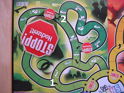Spiel des Lebens - Generation Now - Spielplanbereich "Lieben"