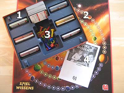 Spiel des Wissens - Spielmaterial