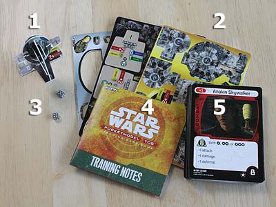 Star Wars - Pocketmodel - TCG - Scum and Villainy - Theme Deck - Thermal Detonation - Spielmaterial