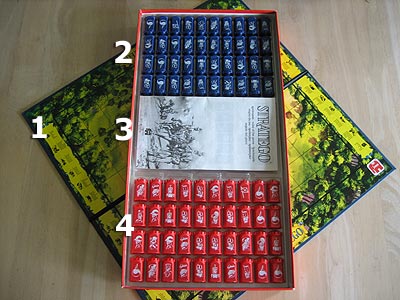 Stratego - Spielmaterial
