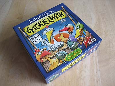 Sushizock im Gockelwok - Spielbox