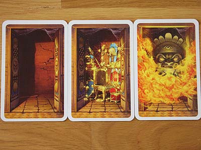 Tempel des Schreckens - Schatzkammerkarten